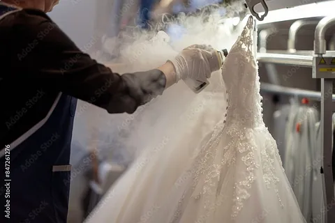 wedding dress dry cleaners
